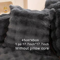 Load image into Gallery viewer, Molly Mutt Couch Cover in grey plush fabric; soft, non-slip sofa protector.
