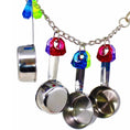 Load image into Gallery viewer, Parrot Bite Premium Stainless Steel 35Cm String Toy For Birds And Pets Durable Heavy Duty Cage Hanging Chew Toy by Sell My Stuff
