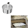 Bild in Galerie-Betrachter laden, Premium Stainless Steel Heated Cat Water Fountain With Nine Gear Base by Pet Zen
