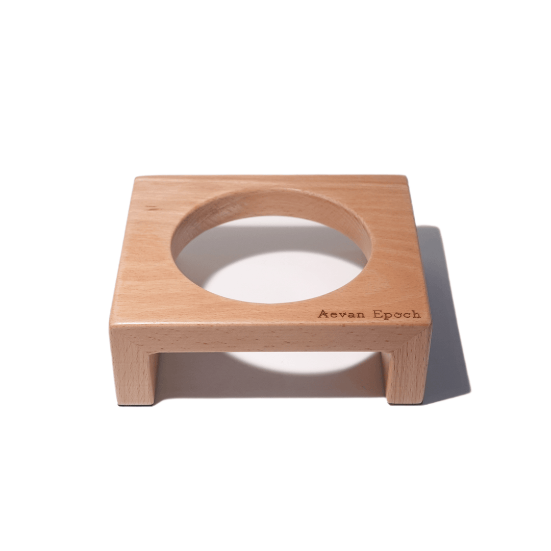 Aevan Epoch Wood Pet Bowl Stand