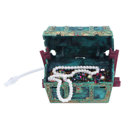 Housoutil Treasure for Aquarium Decorative Treasure Jewelry Box for Fish Aquarium Artificial Aquarium Decorations for Home Fish Tank Arts Crafts - from For Animals, With Love
