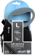 Load image into Gallery viewer, Alcott Adventure Retractable Belt Leash With Reflective Stitching by The Family Pet
