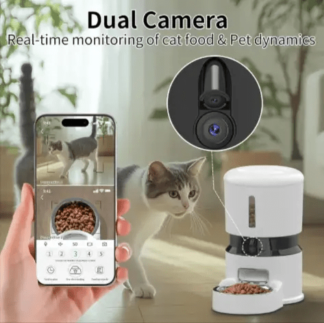 1080P Smart Pet Feeder with Camera - from For Animals, With Love
