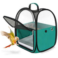 Load image into Gallery viewer, Bird Travel Carrier Foldable Bird Cage Parrot Cage with Two Feeder Bowls Bird Perch and Bottom Tray Portable and Breathable Easy to Clean - from For Animals, With Love

