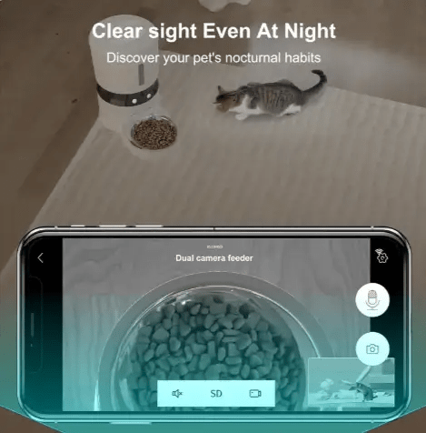 1080P Smart Pet Feeder with Camera - from For Animals, With Love