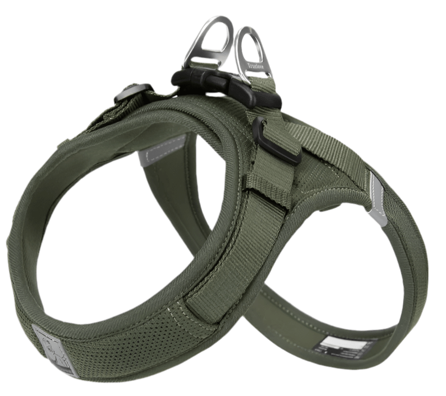 TrueLove Air Mesh Dog Harness TLH3013 – Moss Green
