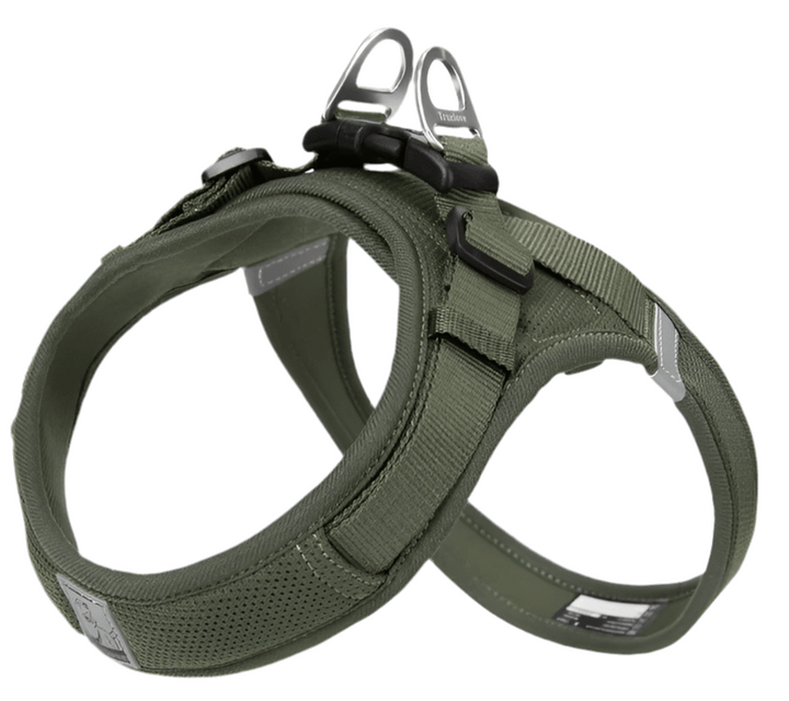 TrueLove Air Mesh Dog Harness TLH3013 – Moss Green