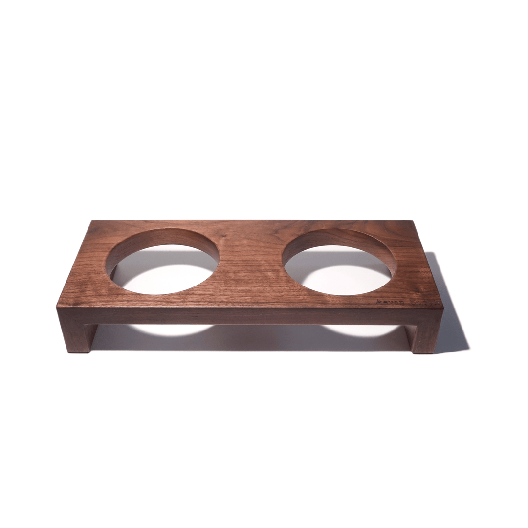 Aevan Epoch Wood Pet Bowl Stand
