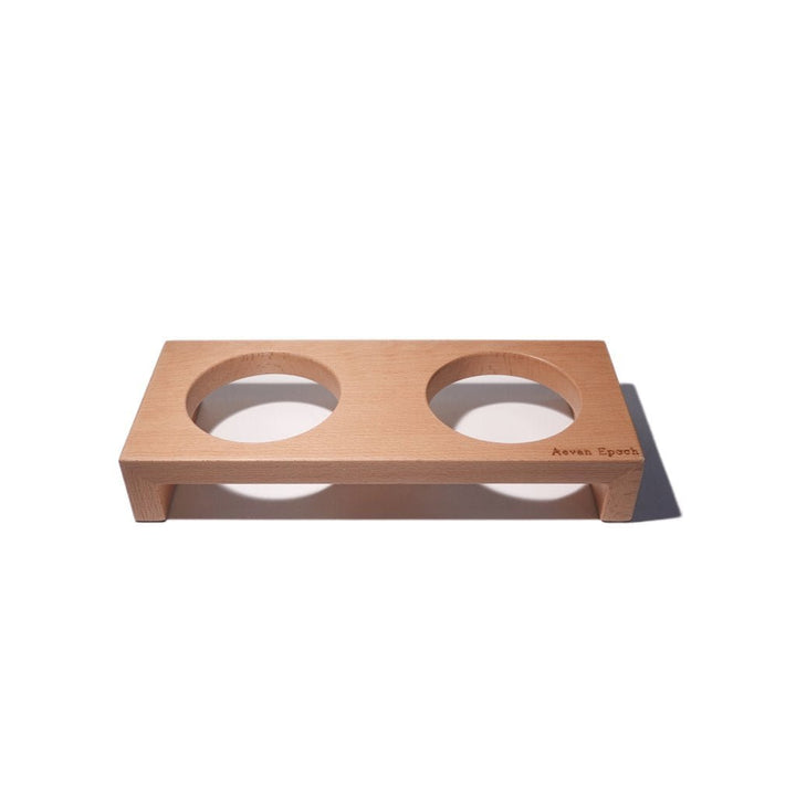 Aevan Epoch Wood Pet Bowl Stand