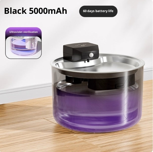 Black 5000mAh fountain option