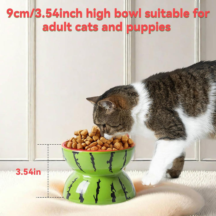 Supplier elevated bowl height illustration