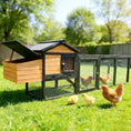 Load image into Gallery viewer, Chicken Coop With Run And Nesting Box by HouseOfZazla
