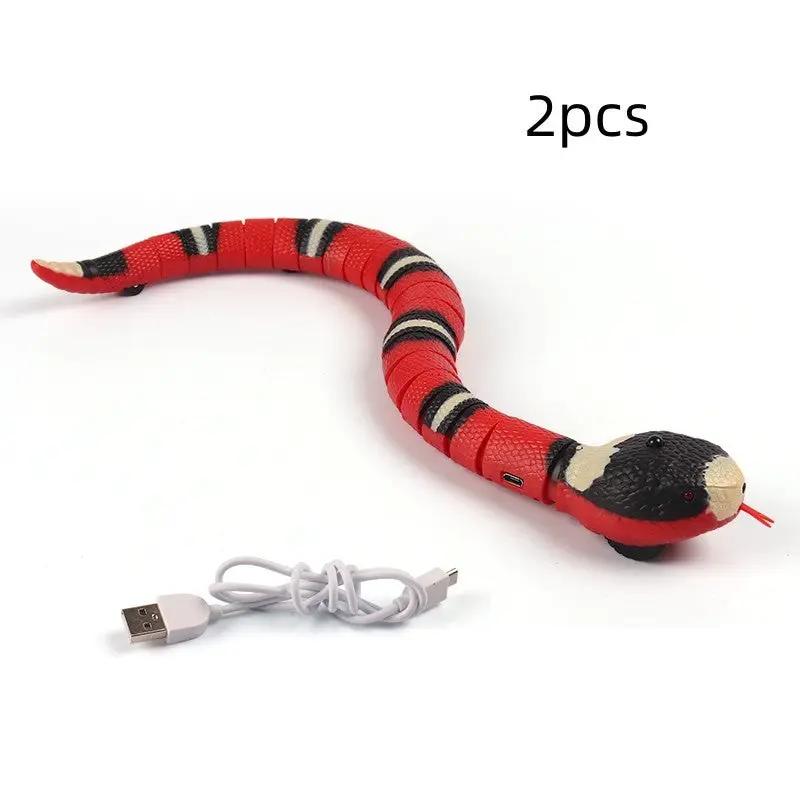 Smart Sensing Snake Cat Toy Automatic USB Rechargeable Teaser by Sell My Stuff
