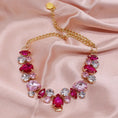 Load image into Gallery viewer, Cat And Dog Princess Style Gem Pearl Necklace With Animal Inspired Accents For Daily Elegant Wear by Pet Zen
