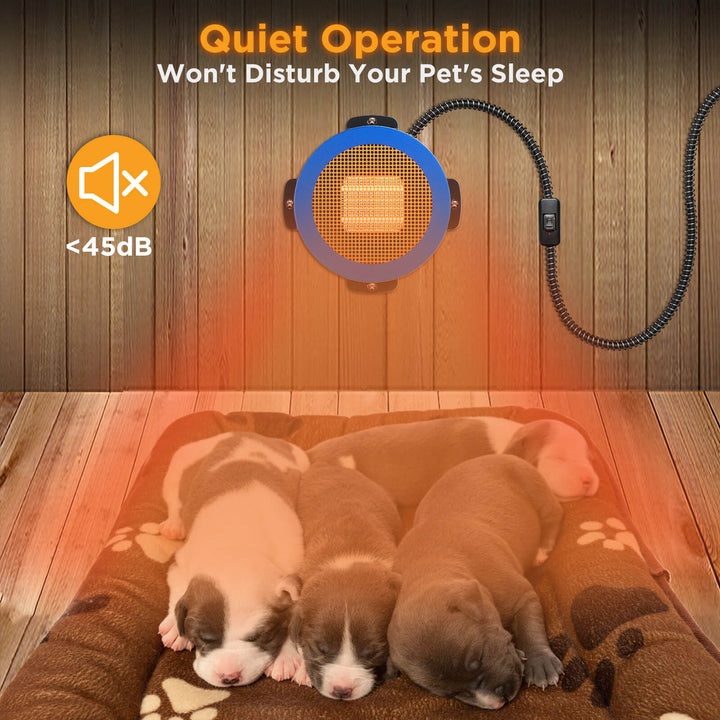 TURBRO Neighborhood DH400A Dog House Heater – 400W