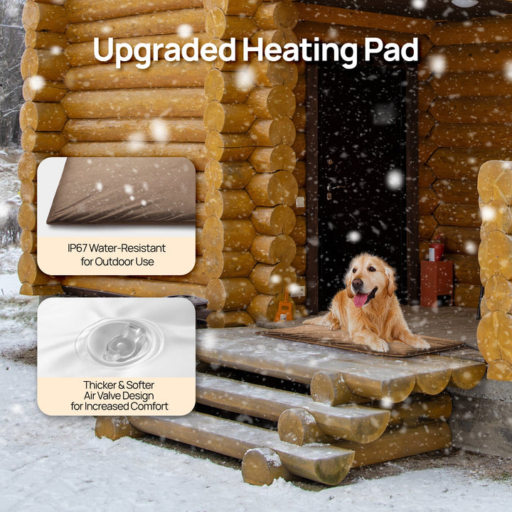 TURBRO Neighborhood Outdoor Heated Pet Pad