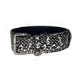Carica l'immagine nel visualizzatore della galleria, Black & White Classic Snake Collar by Allysa Payne Beverly Hills
