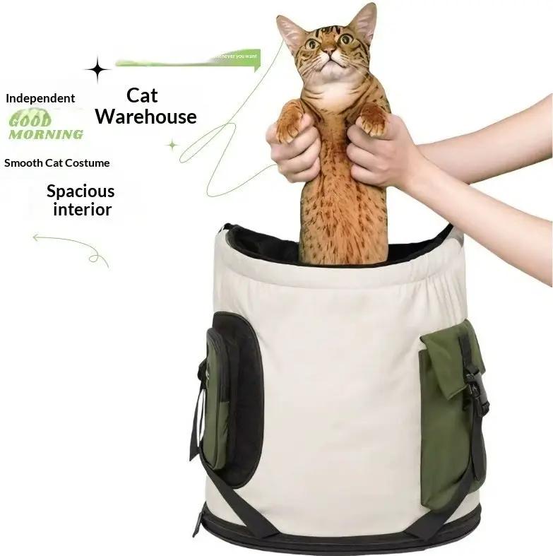 Lightweight Pet Travel Backpack Oxford For Cats And Small Dogs by Pet Zen