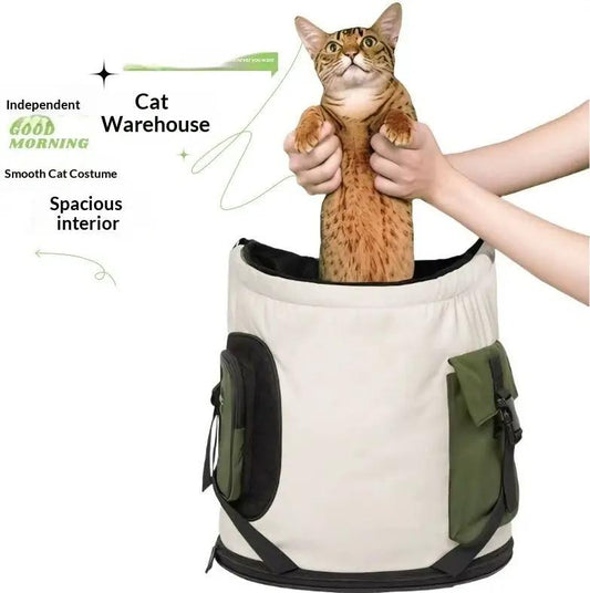 Lightweight Pet Travel Backpack Oxford For Cats And Small Dogs by Pet Zen