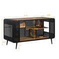 Load image into Gallery viewer, Modern Spacious Cat House Black + Brown by HouseOfZazla
