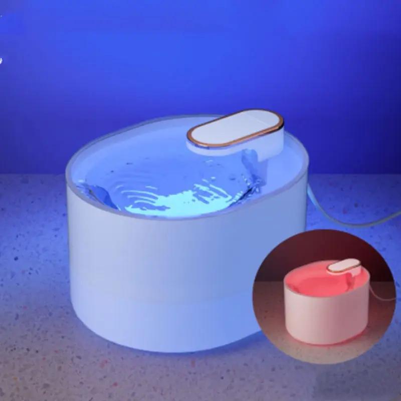 Silent Automatic Pet Water Fountain USB Rechargeable Electric Feeder by Vivalo