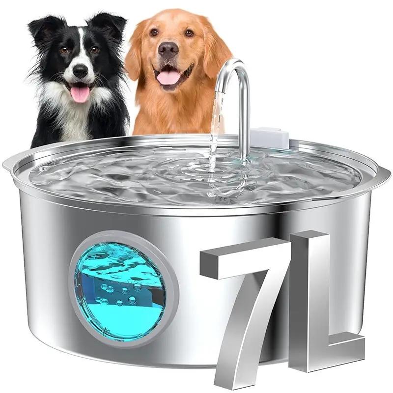 Automatic Heating 7L Stainless Steel Pet Water Dispenser For Dog Cat by Pet Zen