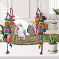 Cargar la imagen en la vista de la galería, Parrot Toys Natural Grass Hammock Climbing Net Medium Large Parrots by Sell My Stuff
