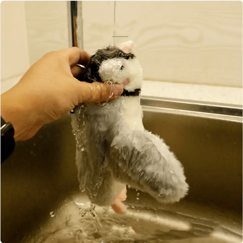 PetPlay Interactive Plush Pet Toy Sound Motion Jumping Fish Flapping Bird 5 Designs by For Animals, With Love
