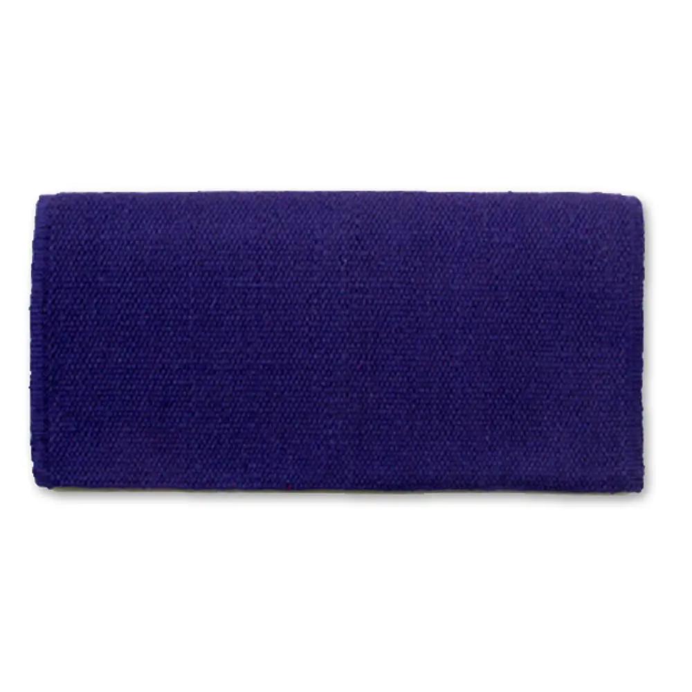 1314-29 San Juan Solid Purple 36x34 New Zealand Wool Saddle Blanket PURPLE by Mayatex