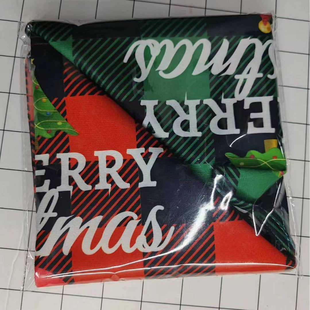 Christmas Plaid Dog &amp; Cat Bandana – photo 14