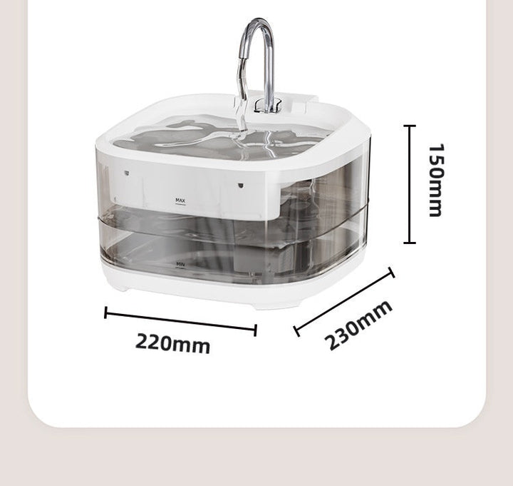 Body dimension chart excluding faucet height
