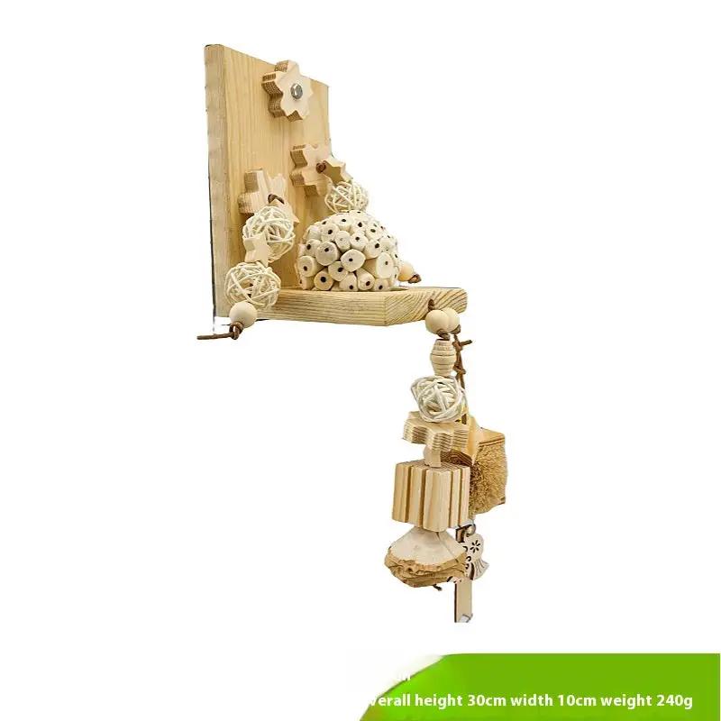 Parrot Natural Premium Soft Heavy Duty Ricepaperplant Pith Ball Bird Safe Chew Toy Set by Sell My Stuff