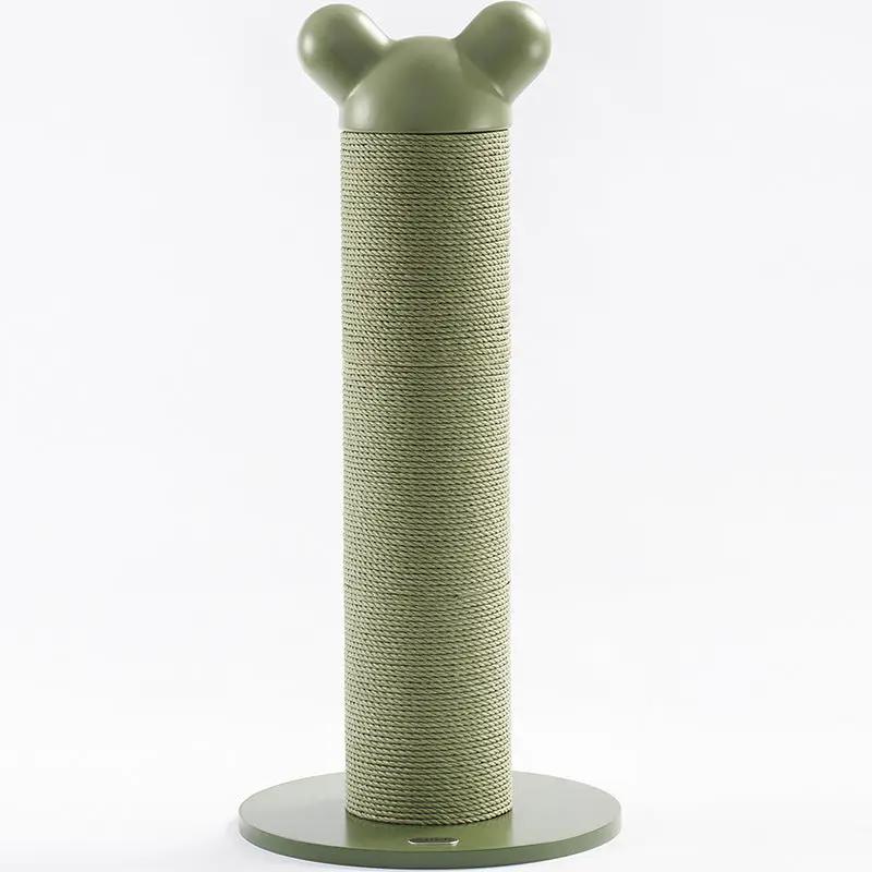 Green Durable Cat Scratching Post For Claw Sharpening And No Shedding by Pet Zen