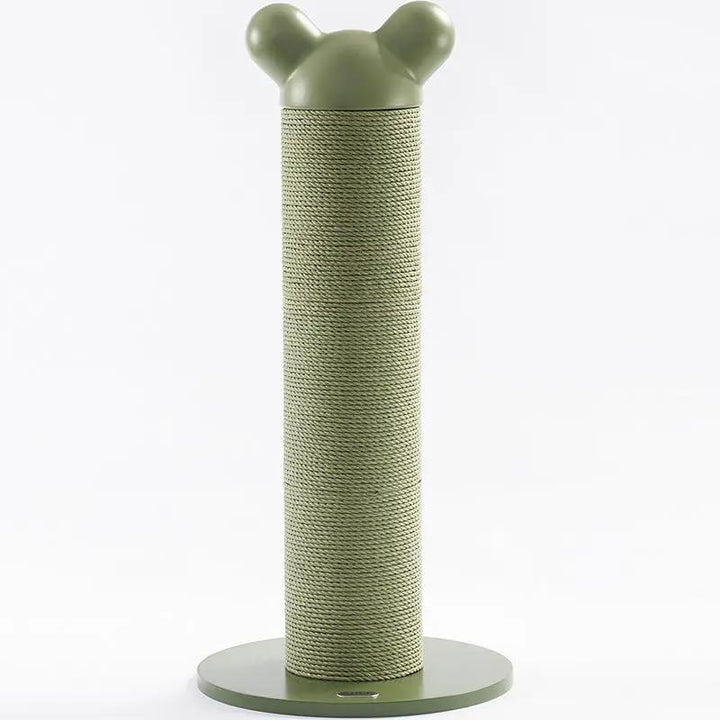 Green Durable Cat Scratching Post For Claw Sharpening And No Shedding by Pet Zen