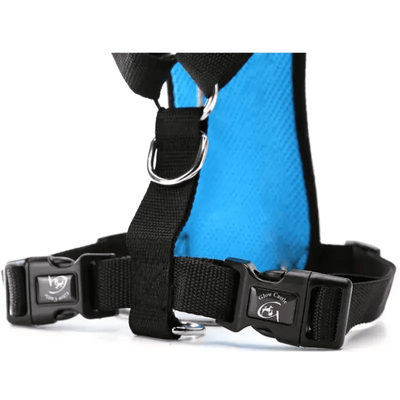 Dog Supplies Breathable Mesh Chest Strap Car Safety Harness Vest by For Animals, With Love