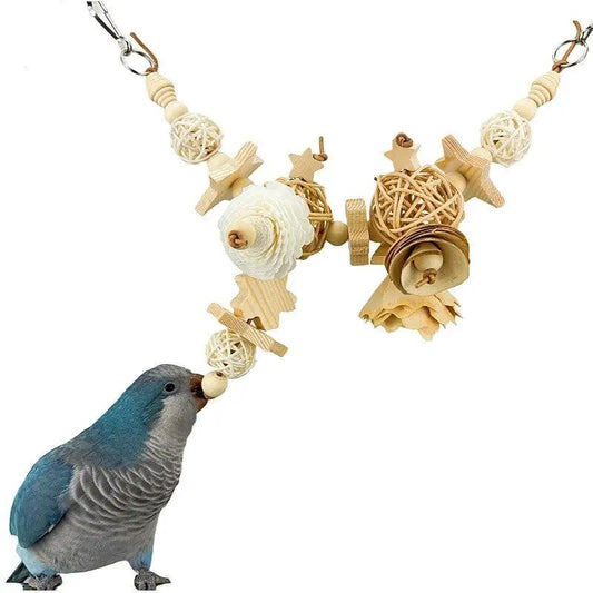 Parrot Natural Grass Ball Chewing Toy Reduces Stress And Boredom by Sell My Stuff
