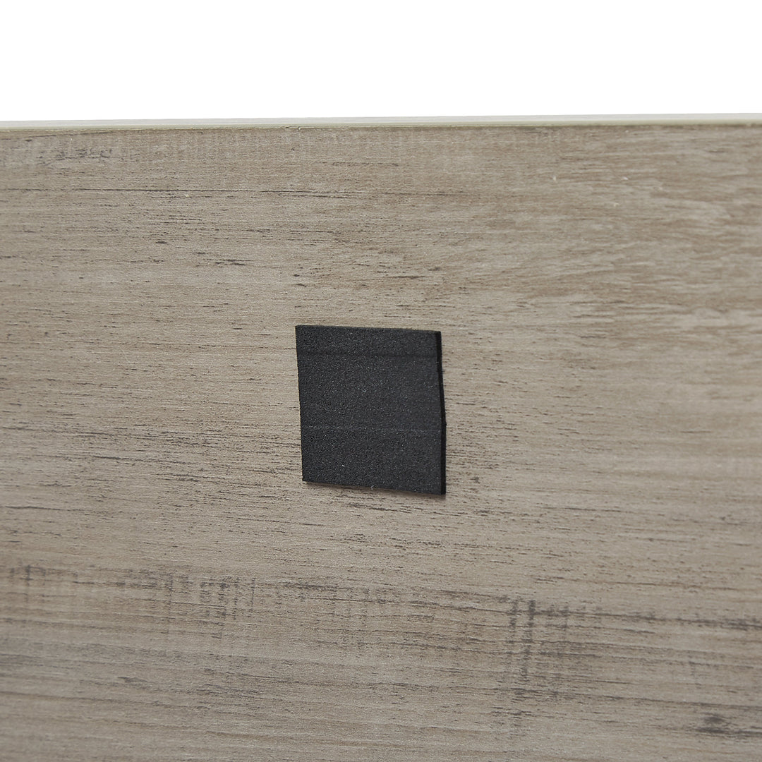 Rolling Wooden Dog Crate Table with Lift Top – Grey – photo 11