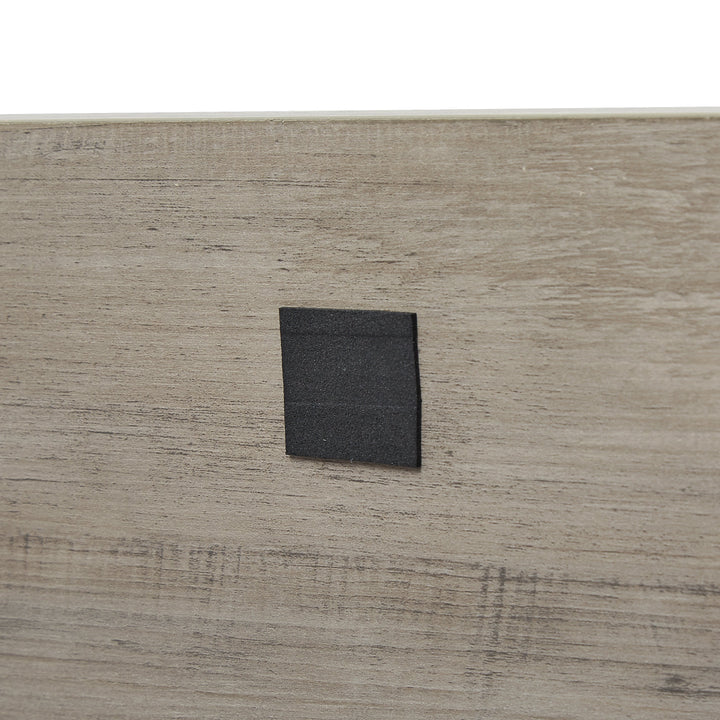 Rolling Wooden Dog Crate Table with Lift Top – Grey – photo 11