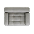 Gallery viewerに画像を読み込む, Marcel Upholstered Modern Pet Bed, Small to Medium Dog or Cat Uptown Gray Performance Velvet by HouseOfZazla
