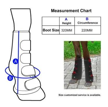 Equine Infrared Red Light Leg Wraps