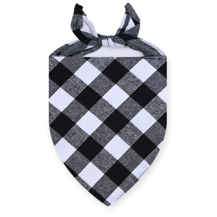 Buffalo Plaid Cotton Dog Bandana – photo 8