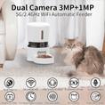 Carica l'immagine nel visualizzatore della galleria, 1080P Smart Pet Feeder with Camera - from For Animals, With Love
