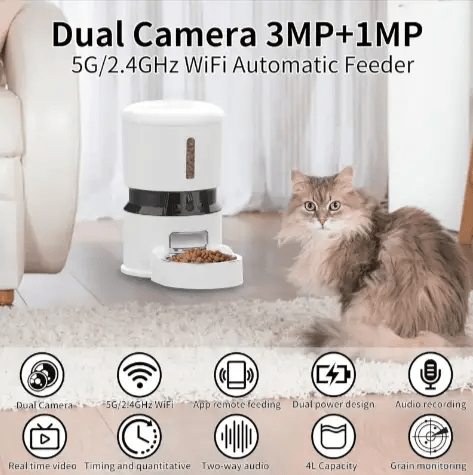 1080P Smart Pet Feeder with Camera - from For Animals, With Love