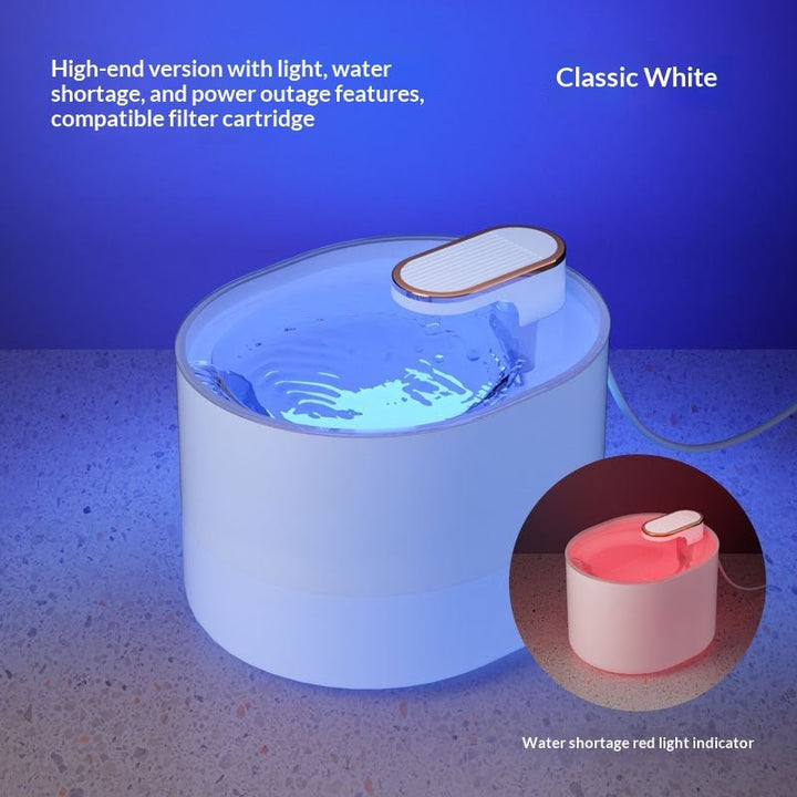 White illuminated version with indicator illustration