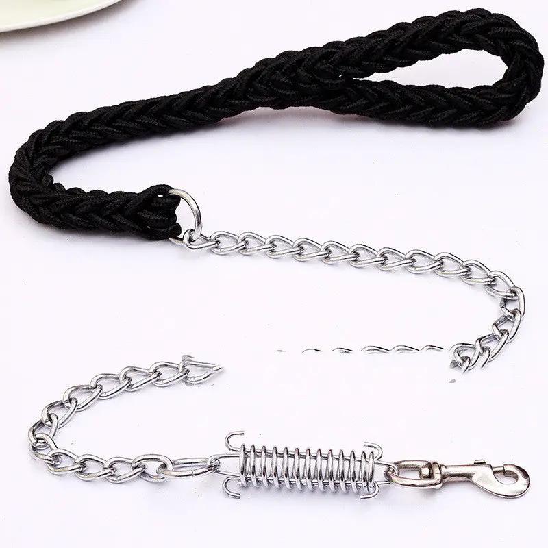Ava Style Hand-Woven Pet Leash Anti-Bite 8 Strand by For Animals, With Love