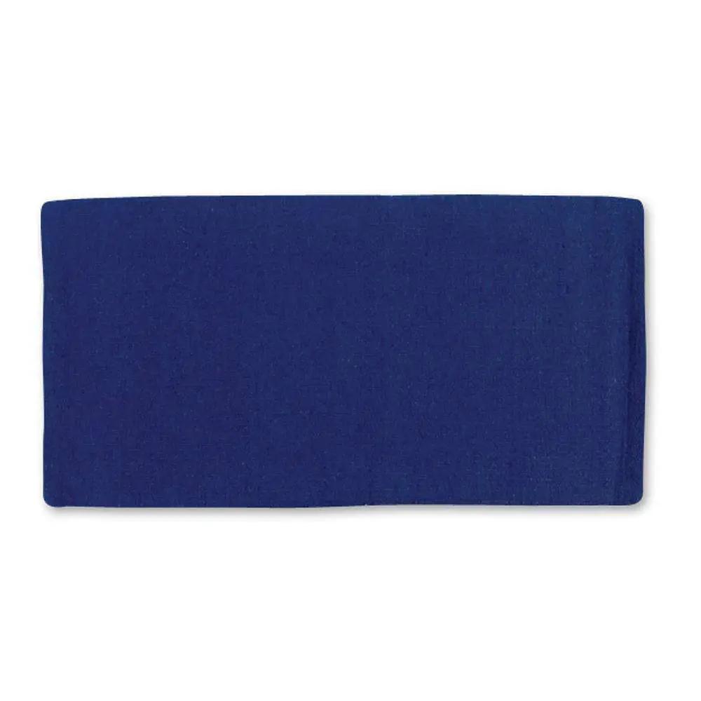 Trail Boss Royal Blue Synthetic Saddle Blanket 36x34 Acrylic Blend by Mayatex