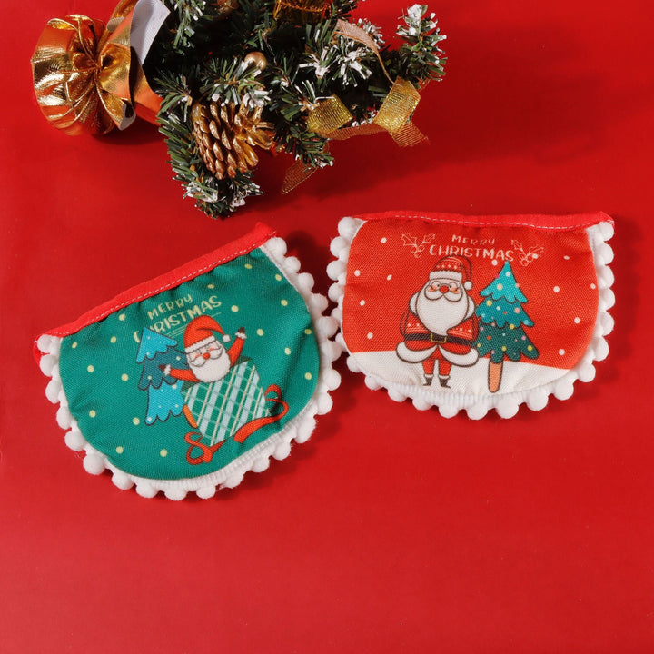 Christmas Pet Santa Hat or Bib – photo 4