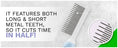 Gallery viewerに画像を読み込む, Clean Comb Pet Grooming Needle Comb Detangles Fur by For Animals, With Love
