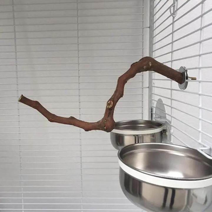 All Natural Vine Bird Perching Stick Wild Grape Wood Climb Grinding Toe Stand For Parrot Pet Cage Habitat by Sell My Stuff