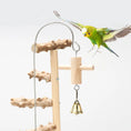 Gallery viewerに画像を読み込む, Pepperwood Bird Stand Solid Wood Frame No 5 Heavy Duty Claw Grinder by Sell My Stuff
